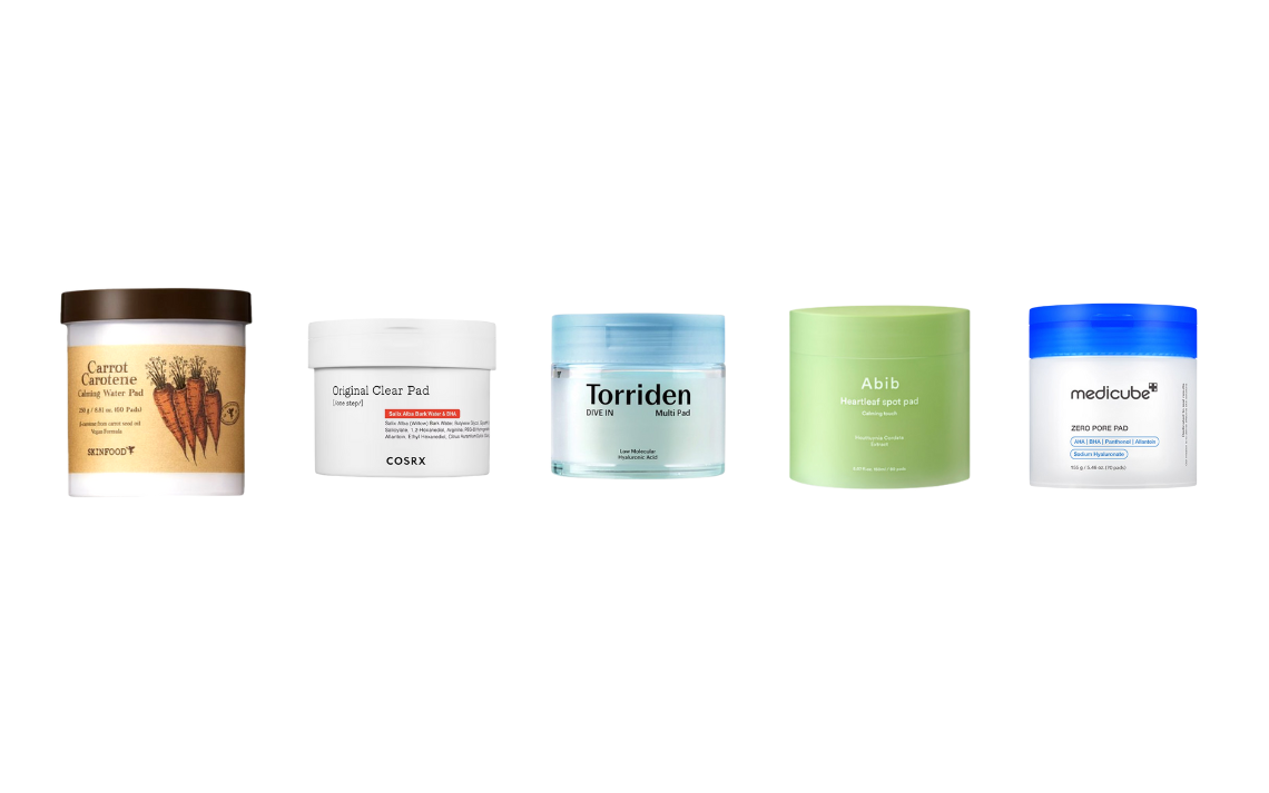 Top 5 Korean toner pads you need to try